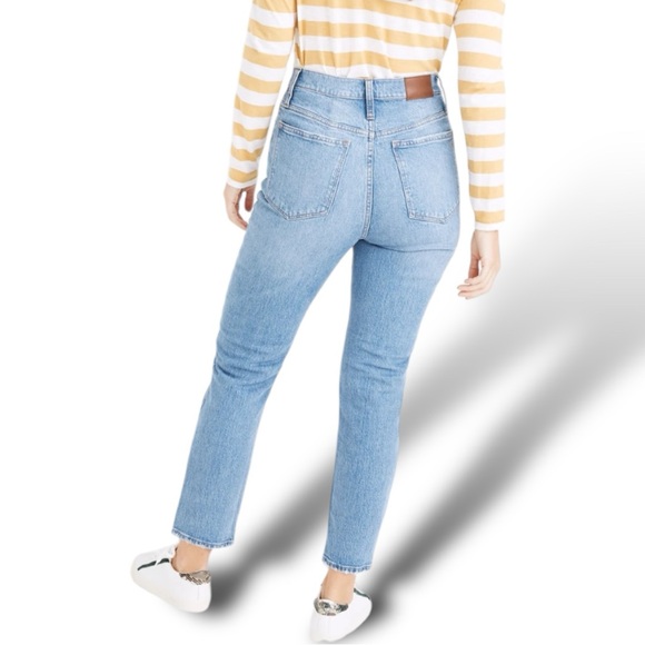 Madewell Classic Straight Jeans in Nearwood Wash Size 29 - Picture 3 of 10